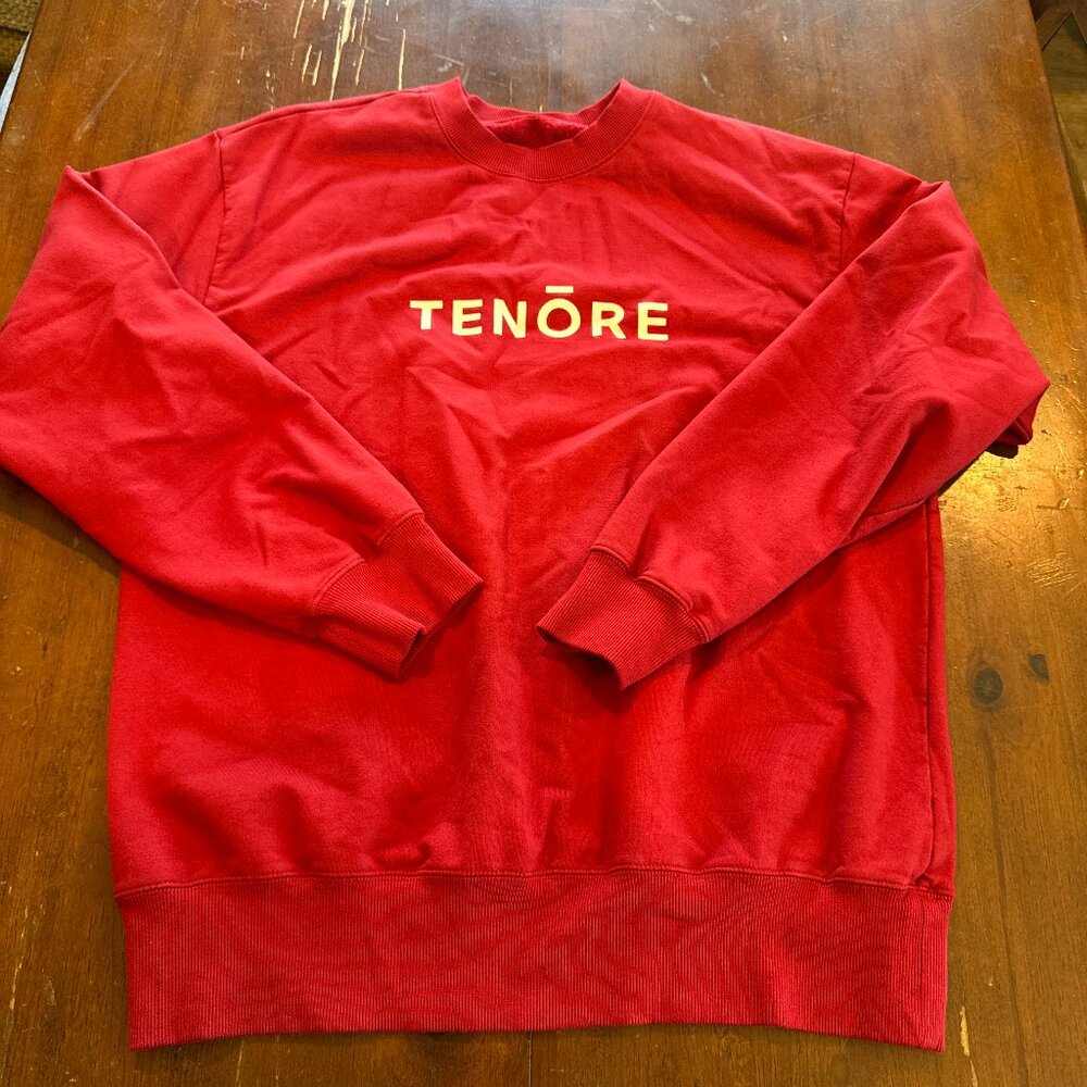 Tenōre Red Logo Crewneck Sweatshirt Size L